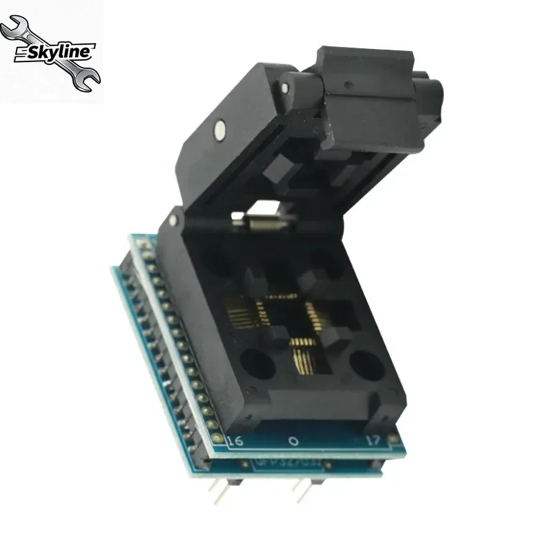 

Адаптер для программатора IC, тестовое гнездо для микросхем, горящее сиденье, НОВИНКА