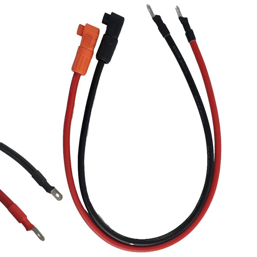 

Parallel Cable for LifePo4 Battery Pack Connected Lithium Battery 50mm2 Solar System Power Cables