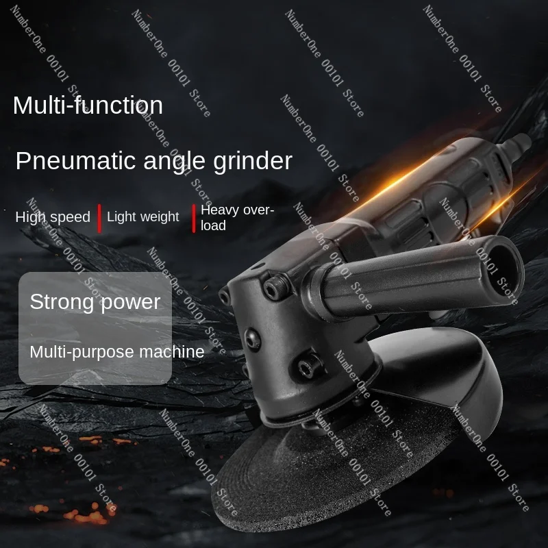 4 inch pneumatic angle grinder 5 inch industrial grade grinder polishing multi-function pneumatic grinding wheel cutting machine