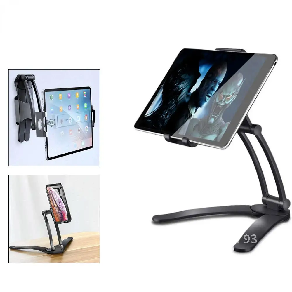 Oaoyeer-Suporte De Parede Tablet Universal, Mesa Tablet Mount, Suporte De Metal, Suporte De Smartphone, Suporte Do Telefone, Suporte Para iPad