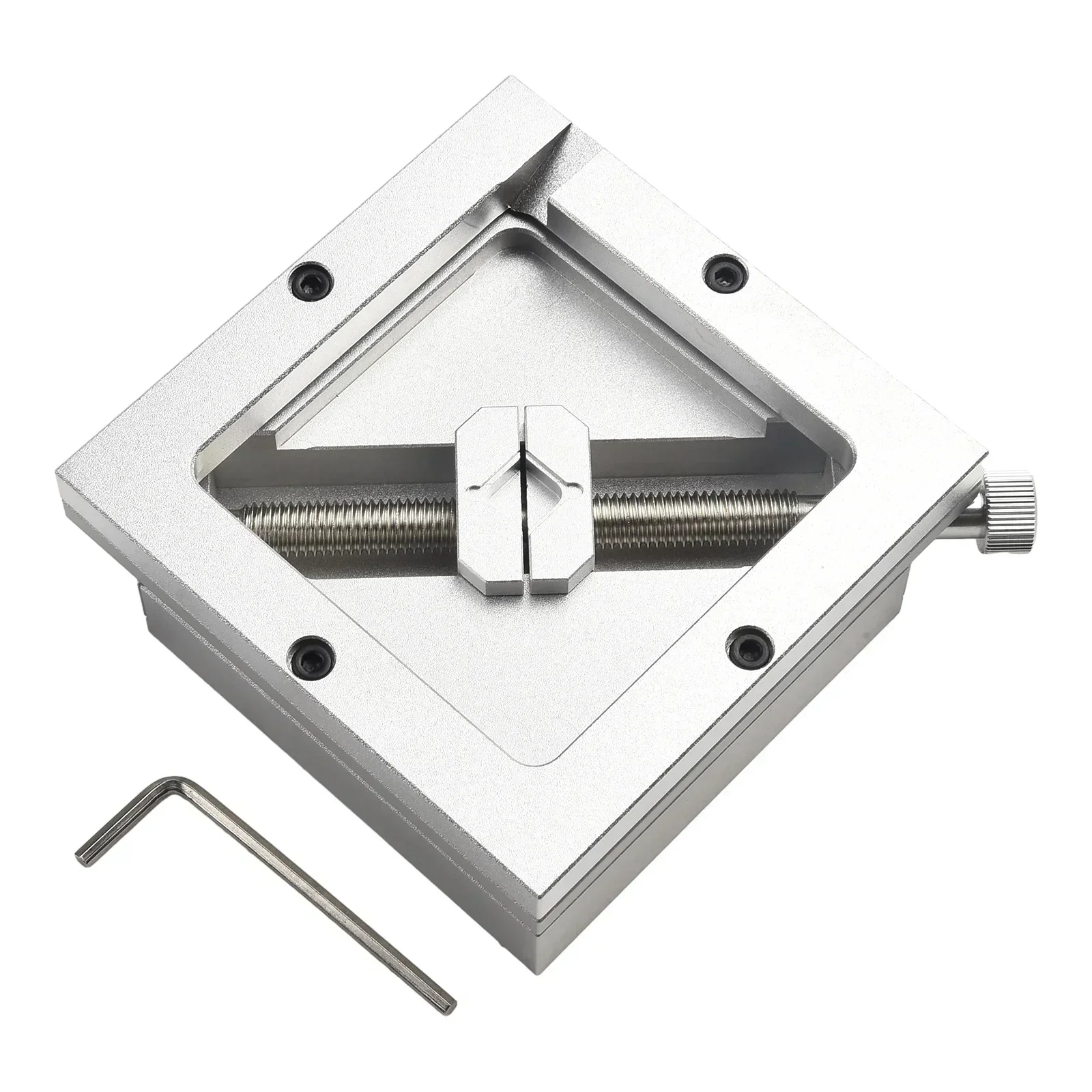 Imagem -02 - Conjunto de Reballing Bga 90 mm Gabarito de Fixação de Estação de Reball com 10 Peças Conjunto de Estêncil Universal para Ferramentas de Reparo de Modelo Pcb Preciso