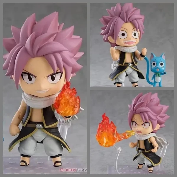 10cm FAIRY TAIL 1741# Etherious Natsu Dragneel END Action figure toys collection doll Christmas Birthday gift with box