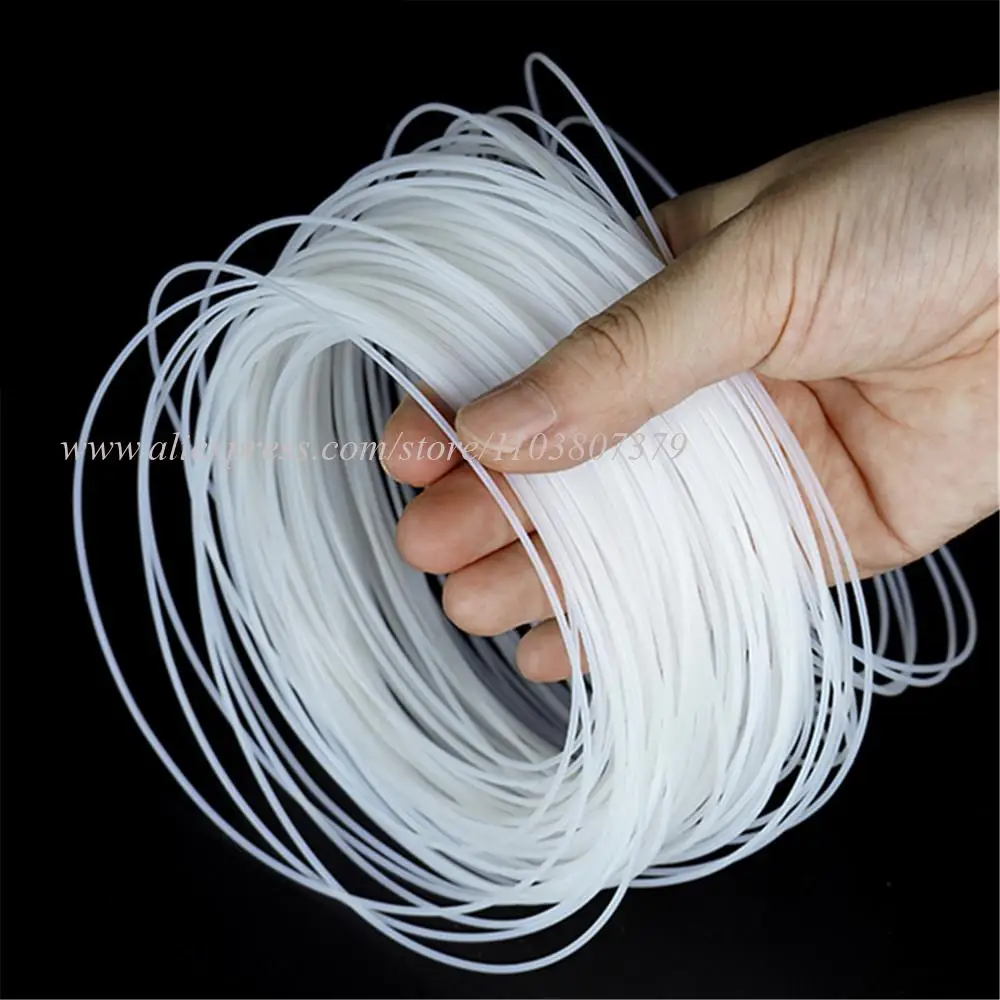 PTFE Tube Capillary Insulated Hose Rigid Pipe Temperature Corrosion Resistance ID 0.3-0.6-0.8-1-1.2.1.5-1.6-1.8-2-2.5-3-4mm