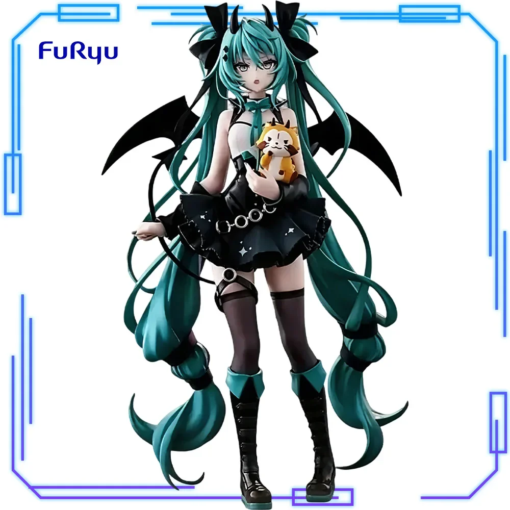 figurine-originale-furyu-hatsune-miku-rascal-the-raccoon-trio-try-it-modele-de-collection-devil-18cm-jouet-cadeau-en-stock