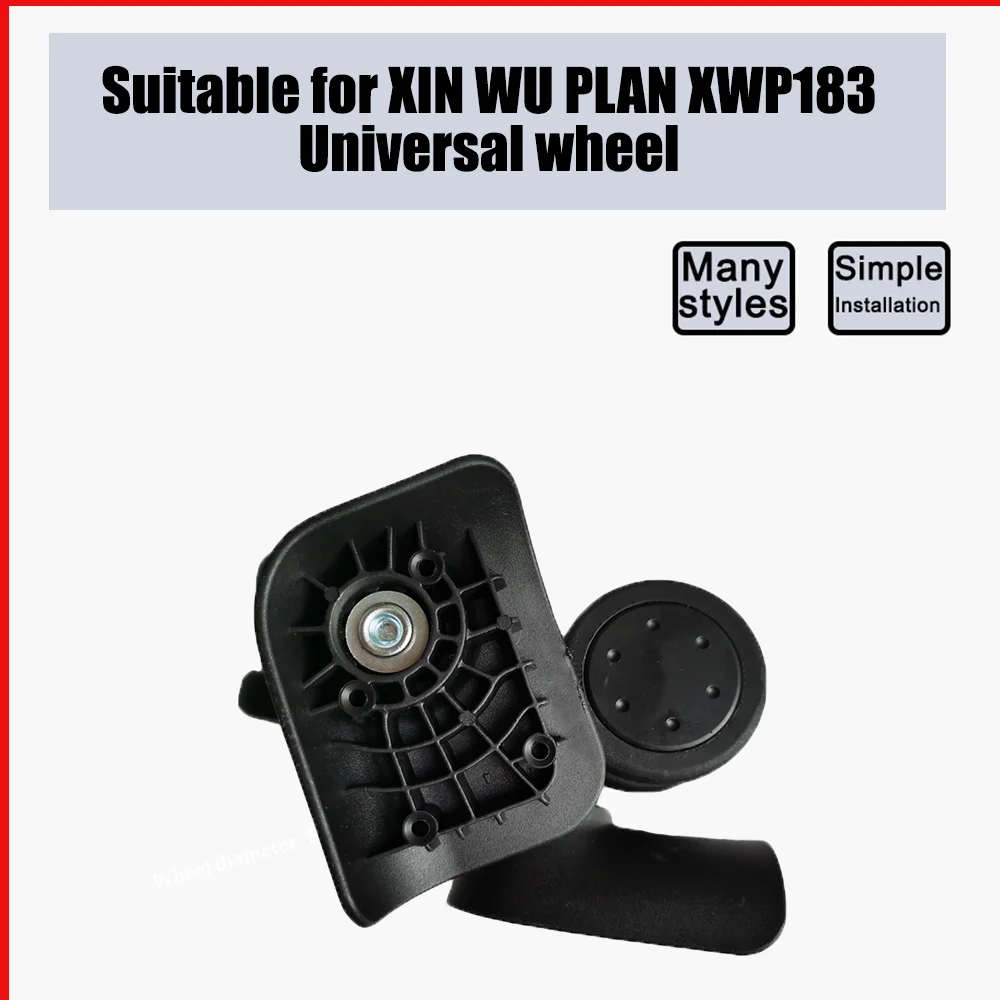 Ruedas deslizantes de polea de rueda para XIN WU PLAN XWP183, caja de carro, rueda de equipaje Universal, resistente al desgaste, suave