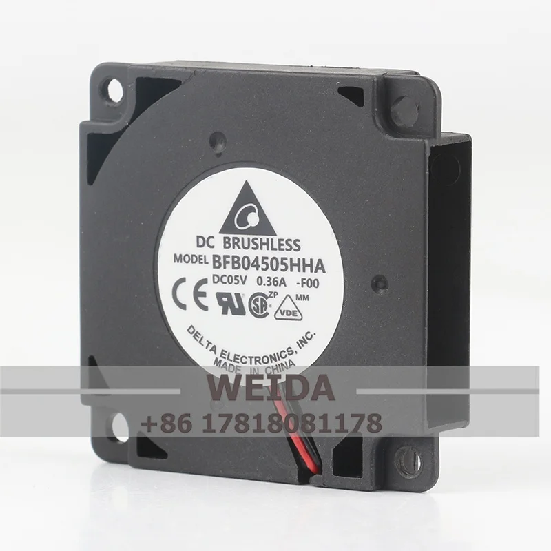 

Original Delta BFB04505HHA 4510 DC5V 0.36A turbine centrifugal cooling fan 4.5CM blower 45*45*10MM