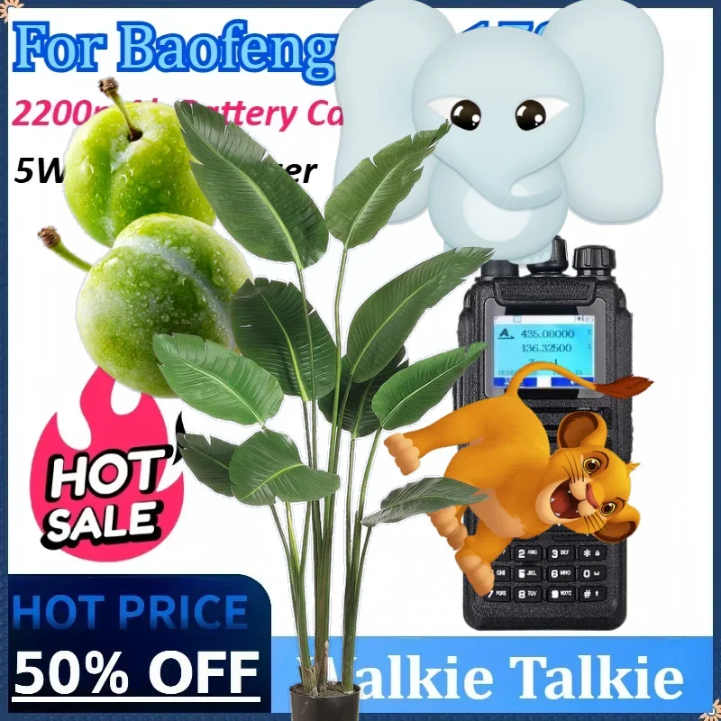 Walkie Talkie per Baofeng DMR DM-1701 OpenGD77 Dual Mode Analogico/Digi Radio bidirezionale Tier1 + 2 Dual Time Slot Ham Dual Band Radio FM