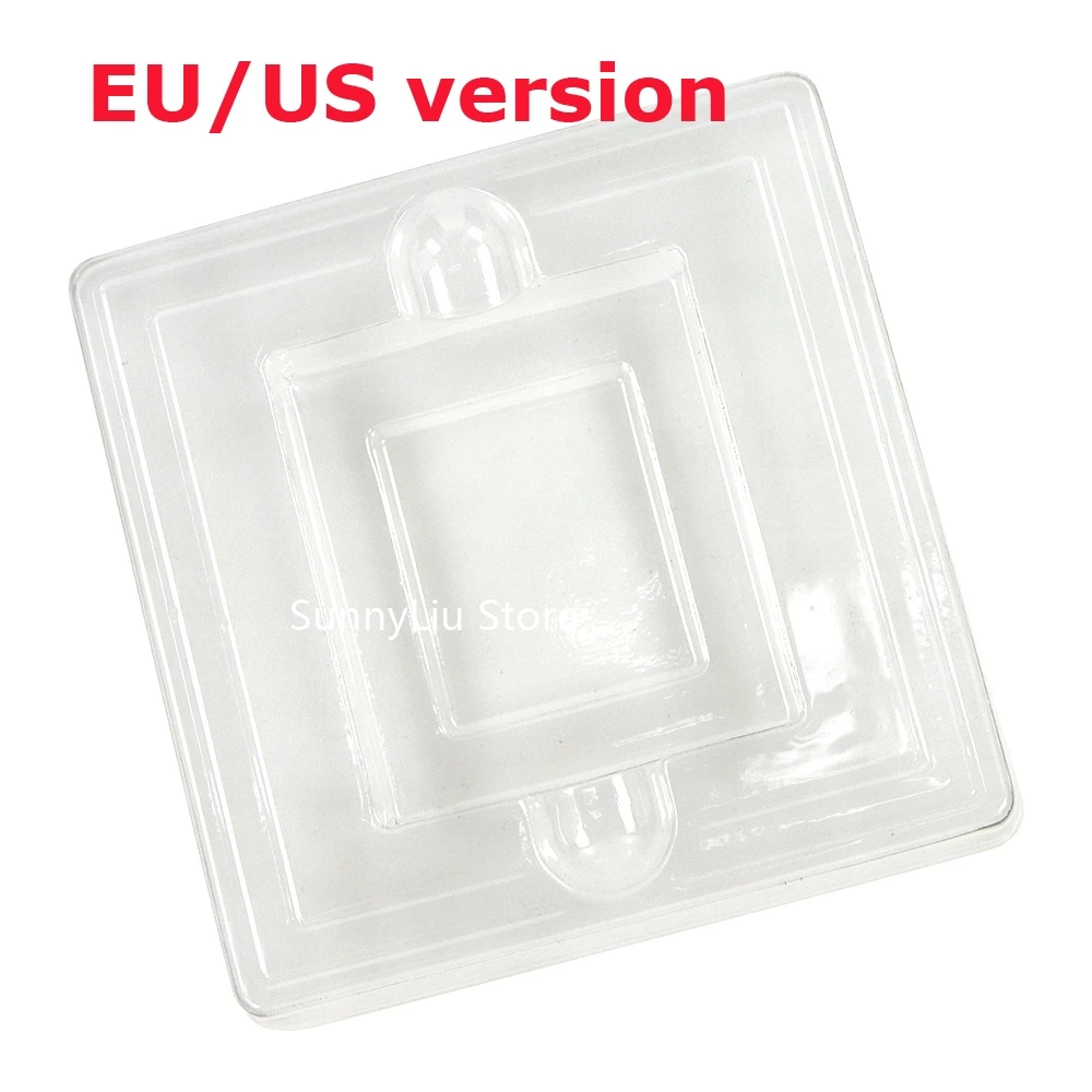 1pc Clear Plastic Cardboard Cartridge Cases Boxes Blister packaging Insert Inner Tray Inlay for GBC GB JP EU US version