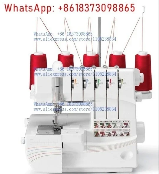 All-in-one sewing machine 968 + teaching video Household edge locking machine Household interlocking machine Multifunctional