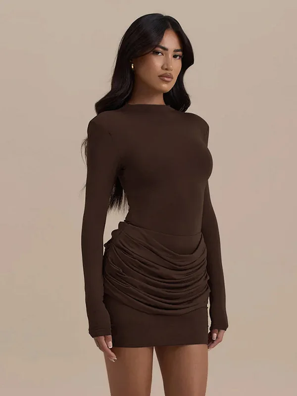 فساتين نسائية فستان أحمر فتاة صيفي Cupro متقاطع ربط رقبة وهمية متوهج بحاشية منحرفة Y2K تريند عصري أنيق وحديث مناسب