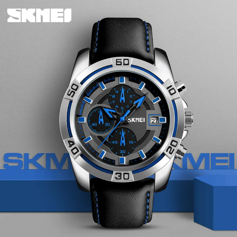 Skmei Fashion Creative Style Men's Watch Waterproof Student Sports Multi-Function Timing Quartz Code Watch