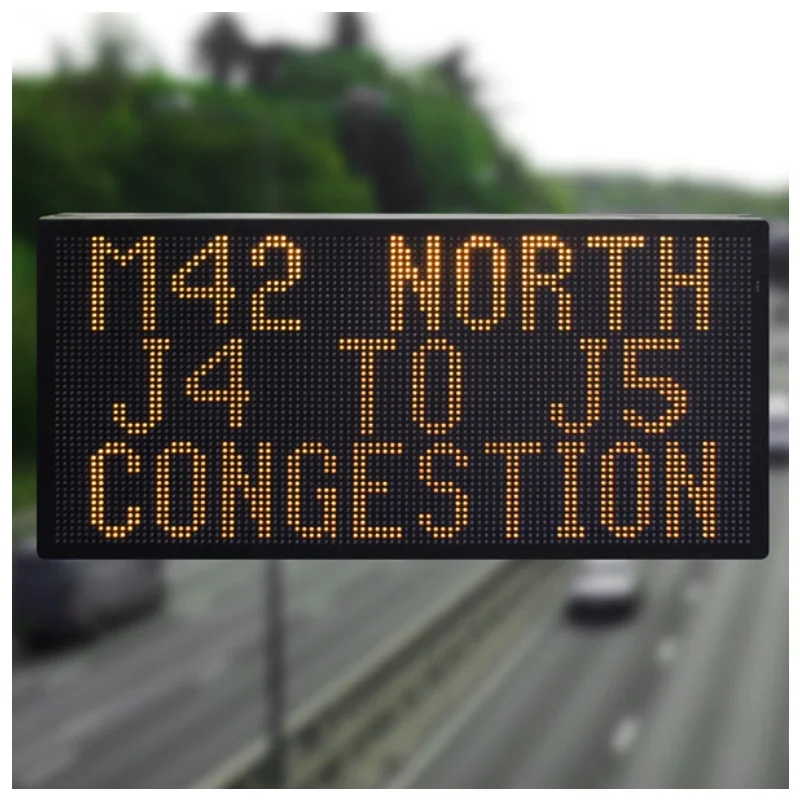 P20 Variable Message Sign Highway Information Board VMS for Traffic Dynamic Message Display