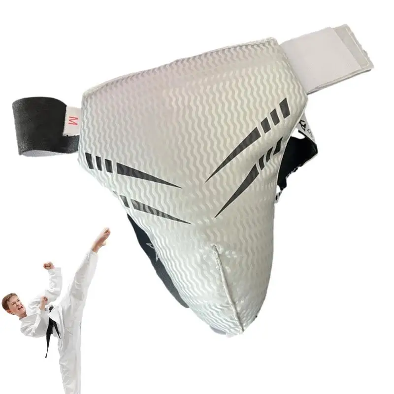 Taekwondo copa de ingle Protector de ingle Protector de entrepierna equipo de protección de ingle de boxeo para hombre mujer Taekwondo Cricket dispositivo protector