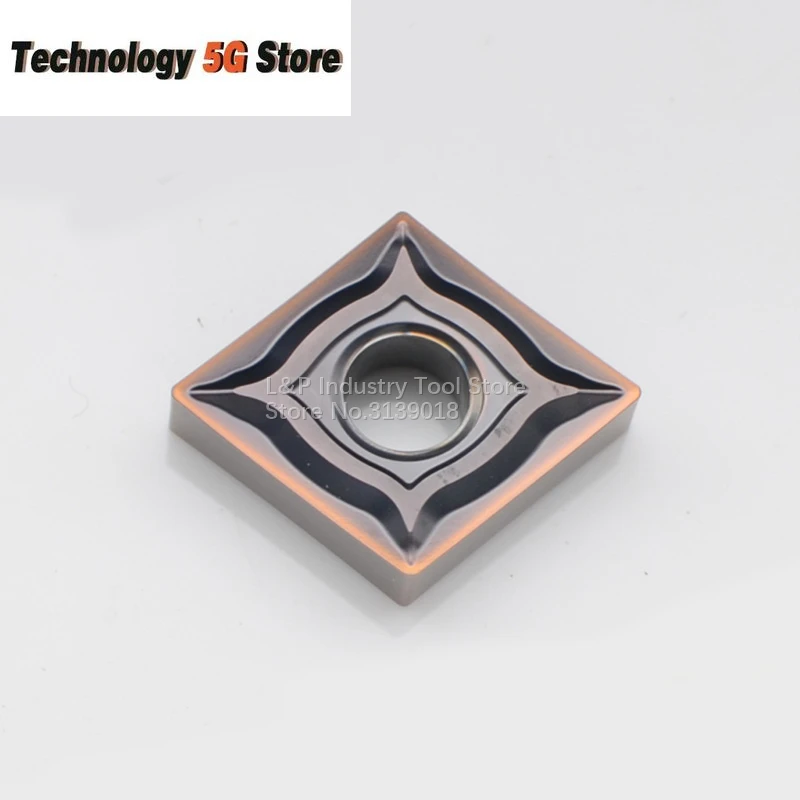 

New Original Lathe Inserts China CNC Blade CNMG120404-EF YBG205 Carbide Inserts CNMG120404EF YBG205 Finish For Stainless Steel