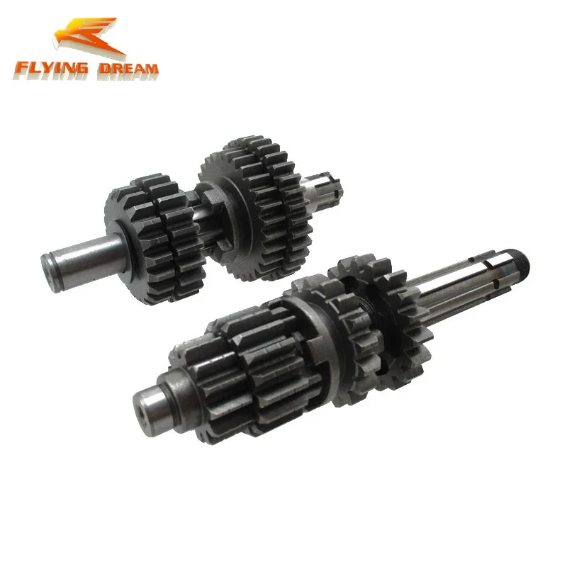 YX140 YX150 YX160 Transmission Gear Box Main Counter Shaft For Pit Dirt Bike Motocross YX 140cc 150cc 160cc Engine Accessories