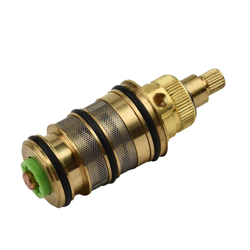 

Brass Replacement Thermostatic Mixing Valve Spool Shower Mixer Valve Solar For Electric Water Heater Repair Kit