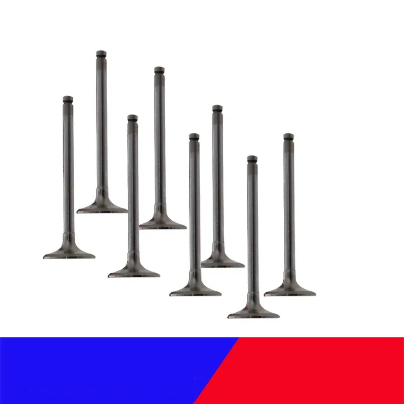 

222122F100 22212-2F100 8PCS Engine Exhaust Valve For Hyundai Santa Fe Tucson For Kia Carnival Sportage