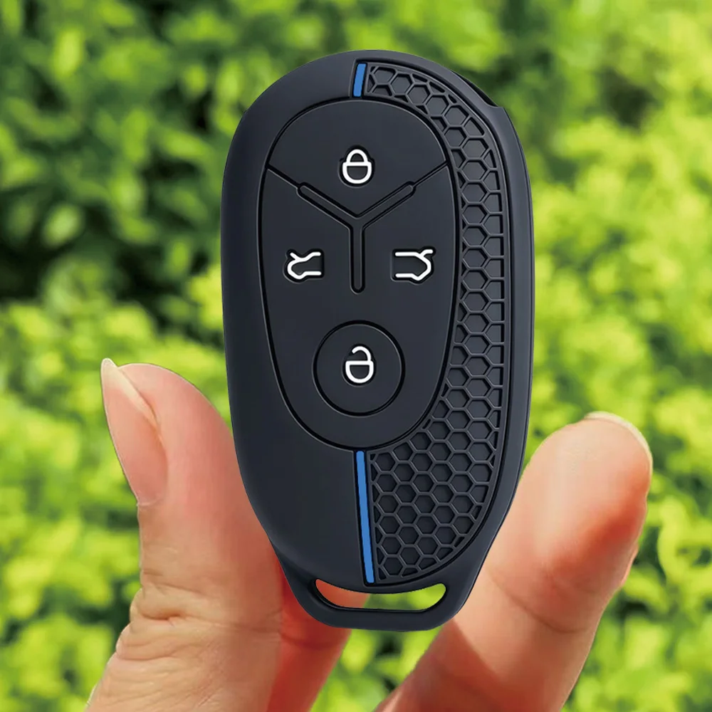 For Geely Xingyuan EX2 GEOME Silicone Car Key Fob Cover Scratch Resistant Precise Fit Non Slip