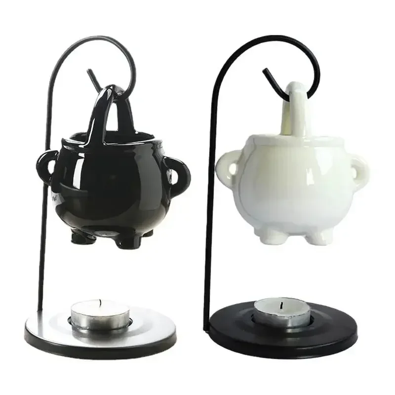 

Candles Yoga For Living Oil Diffuser Holder Melt Housewarming Aroma Decor Home Room Tealight Furnace Burner Ceramic