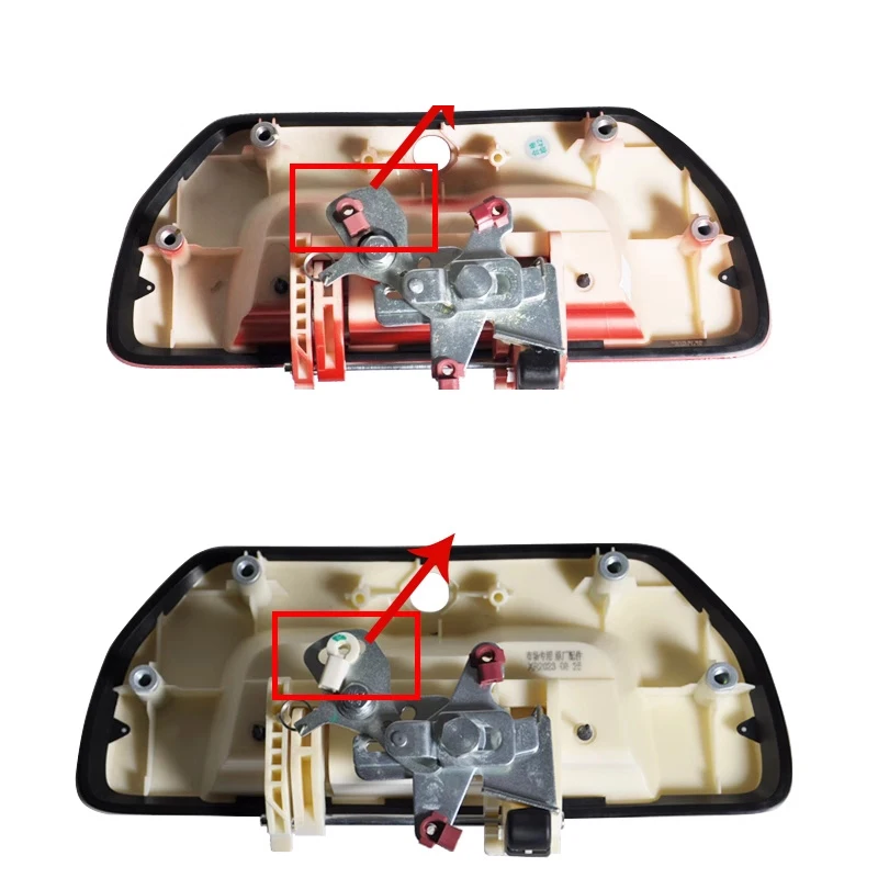 

Brown Pickup Bed Tailgate Handle/Tailboard Outer Latch (With Lock) for Great Wall Cannon Passenger/Off-Road Versions
