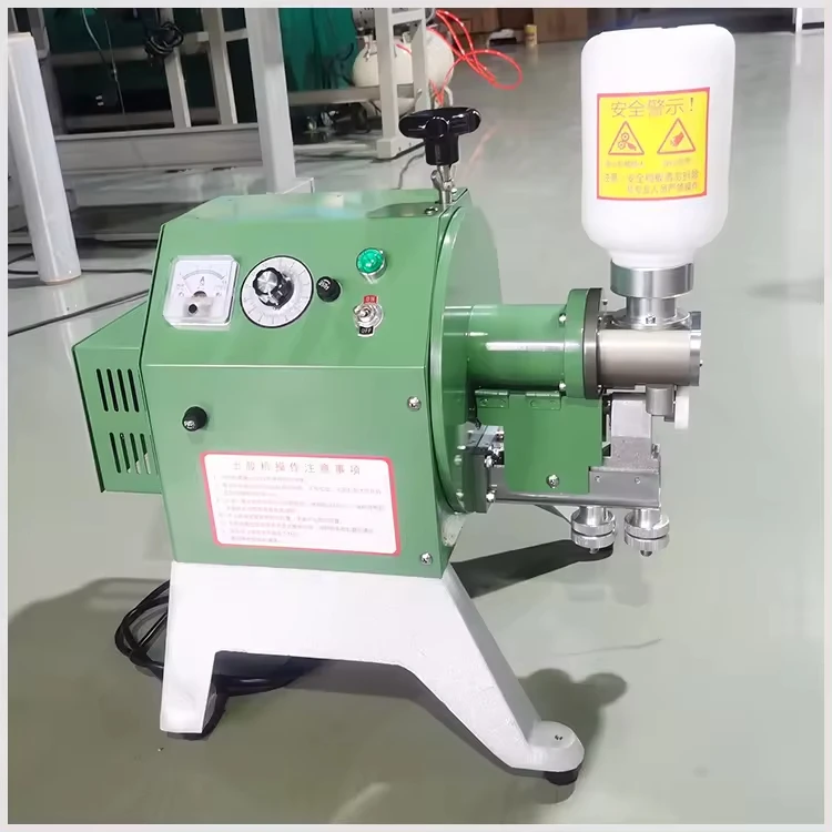 Wholesale Water-based Semi-automatic Leather Gluing Machine Pneumatic Edge Glue For Shoemaking Stationery Belt Packaging