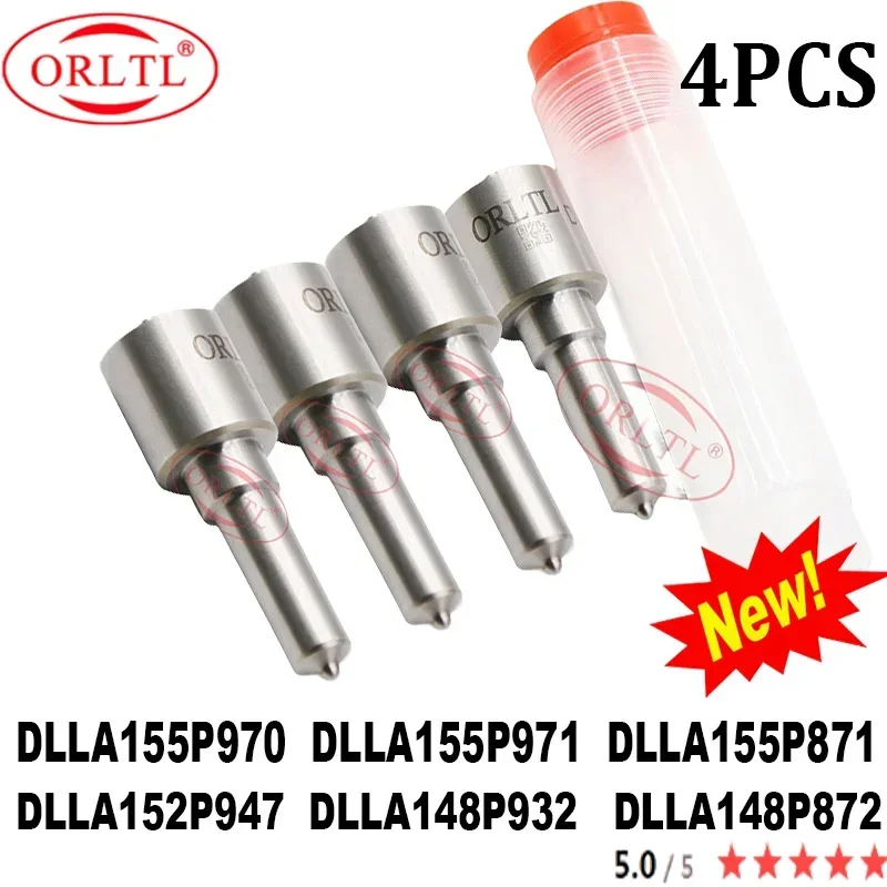

ORLTL 4 шт. DLLA155P970 DLLA155P971 DLLA155P871 DLLA152P947 DLLA148P932 DLLA148P872 для дизельной форсунки DENSO Common Rail