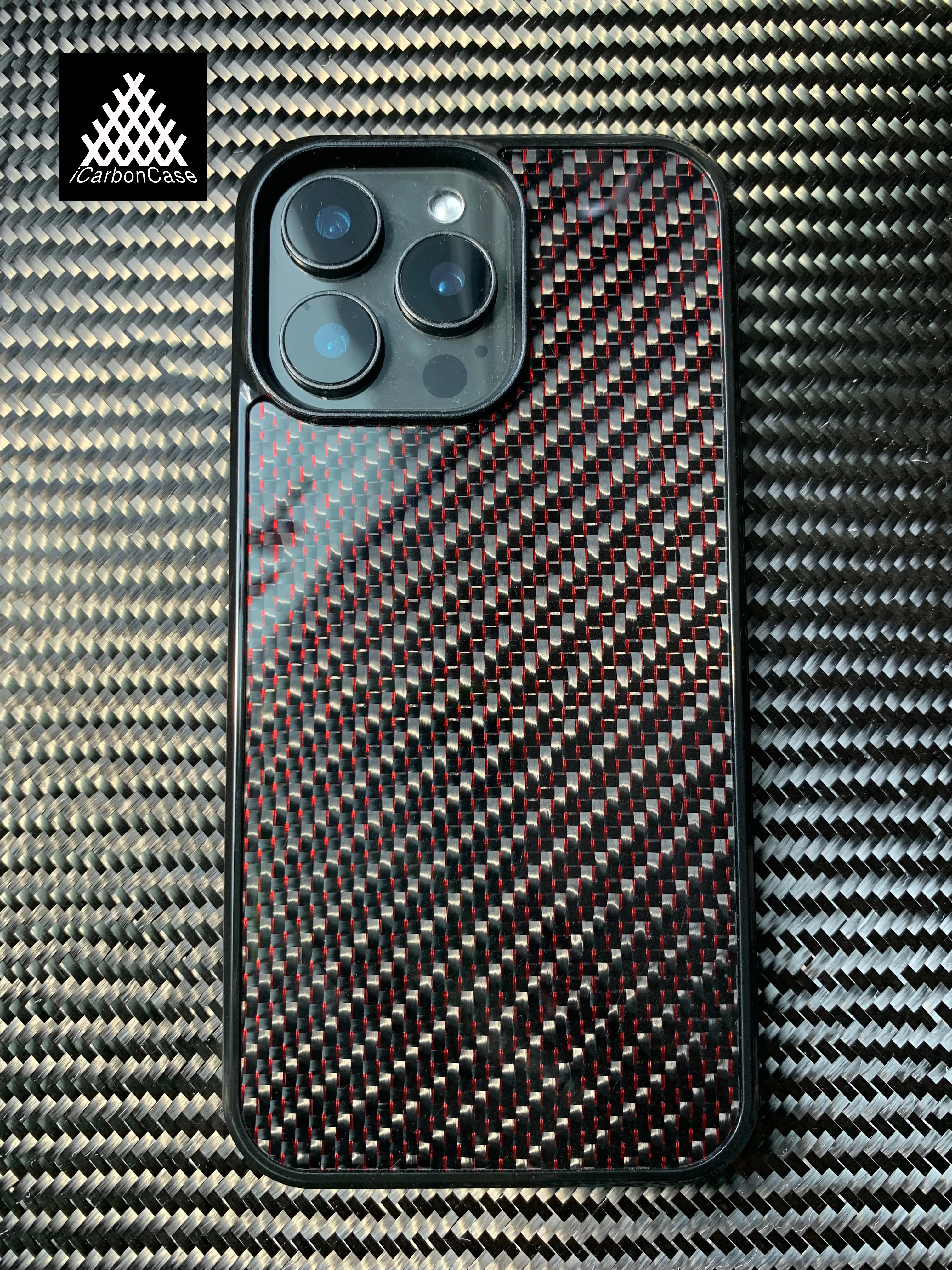 Magnetic Woven Carbon Fiber Case for iPhone 17 Air 11 12 13 14 15 16 Pro Max with Magsafe Full Coverage 3K Twill Carbon Case