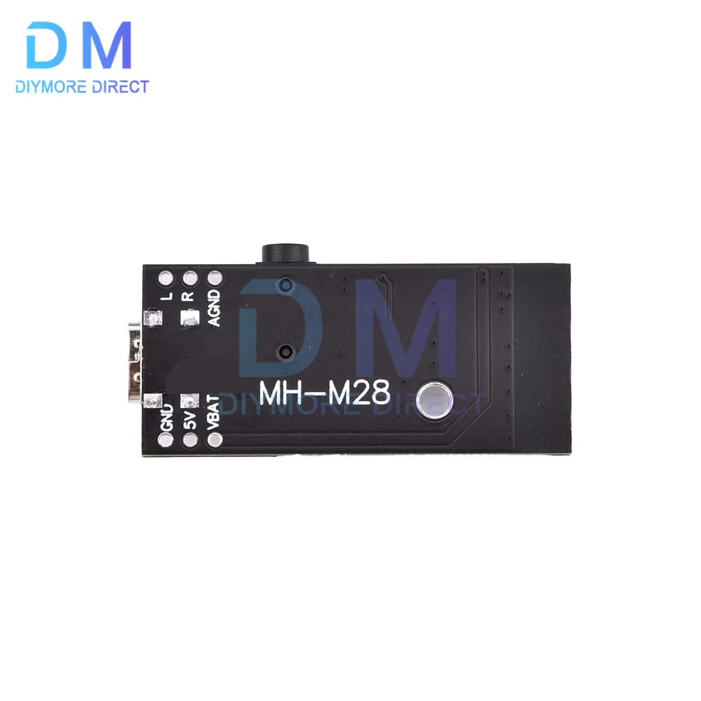 MH-MX28 Wireless Bluetooth 5.1 MP3 Audio Receiver Module Lossless Decoder Board Low Consumption Amplifier Module