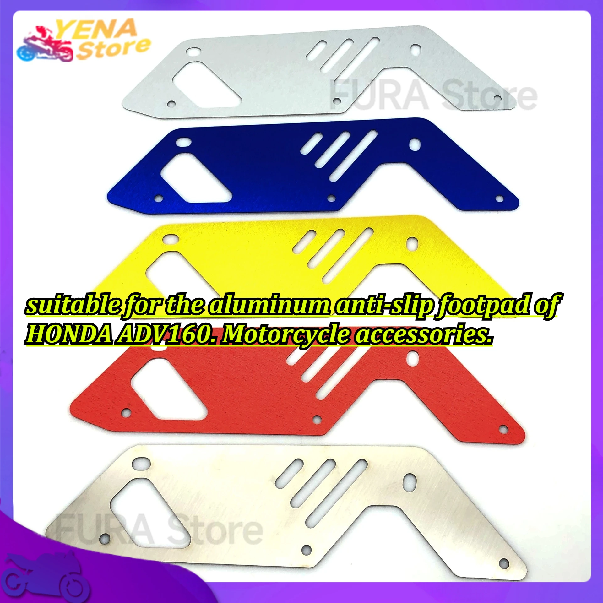 

Подставка для ног мотоцикла подходит для алюминиевой противоскользящей подножки HONDA ADV160. Аксессуары для мотоциклов.