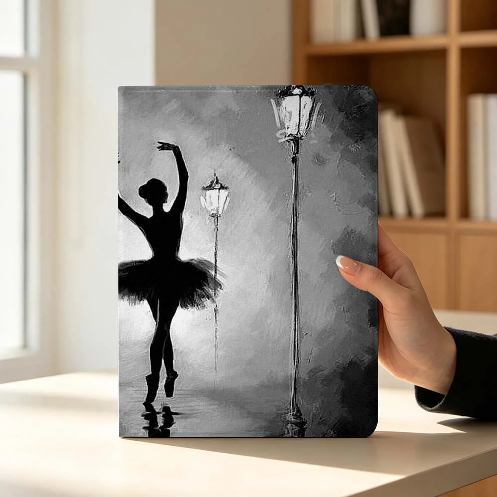 Ballerina Street Lamp For Honor Tab Magic Pad GT X9a 6 X9 X8A X8 V8 V7 9 V9 8 2 3 4 13.3 10 Pro Inch Tablet Case Gift