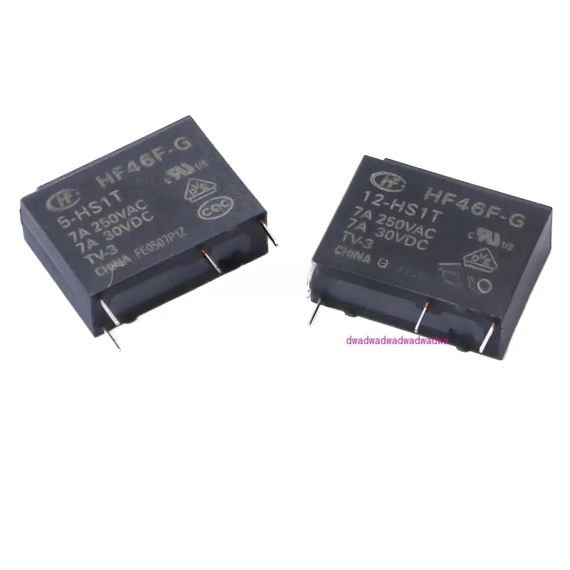 HF46F-G/5-HS1T 5V 12V relay 4-pin 7A10A small power relay