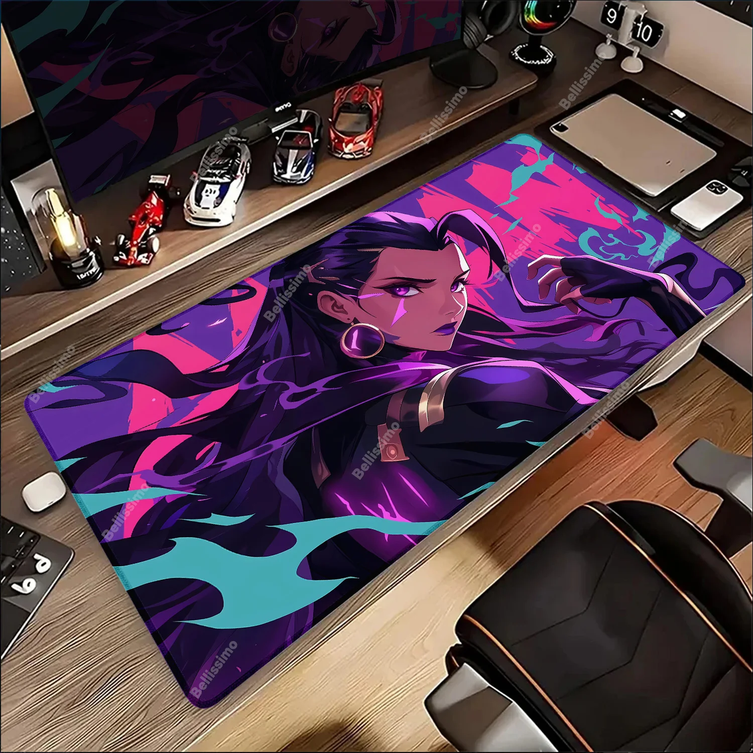 

Mouse Pad Gaming Valorant Computer Custom New Mousepad Cartoon PC Accessory MousePads Natural Rubber Anti Slip Soft Table Mat