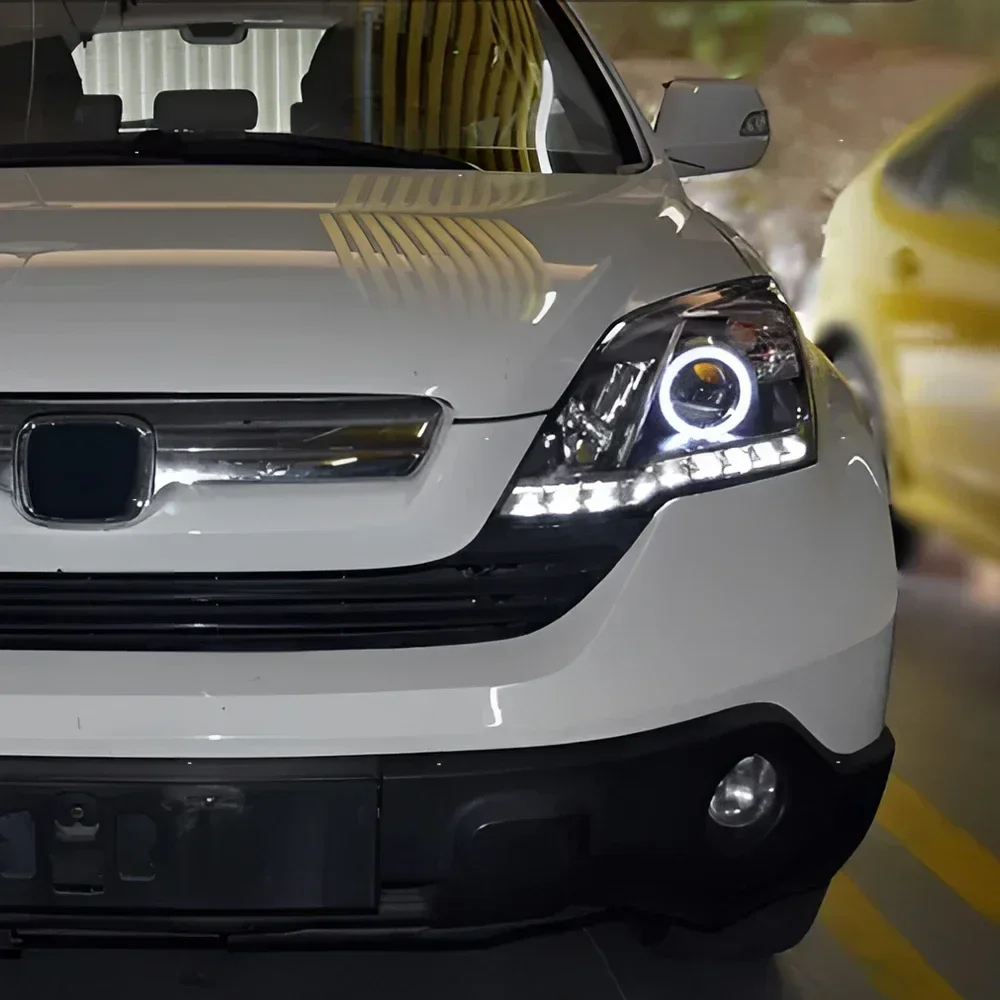 

For Honda CR-V 2007-2011 Car Front Lamps Upgrade High Quality Projector Lens Tool Accessories LED Auto Headlights Assembly
