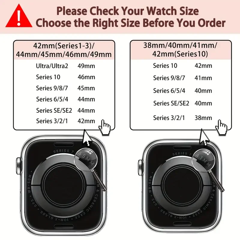 Herren Business PU-Leder Smartwatch-Armband für Apple Watch 38/40/41/42/44/45/46/49mm für iWatch 1-11 SE Ultra 3 2 Handgelenksband – Detail 11
