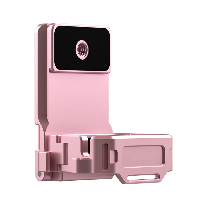 

Lightweight Aluminum Mount Attachment For Action Cameras Secure Nonslip HX5E