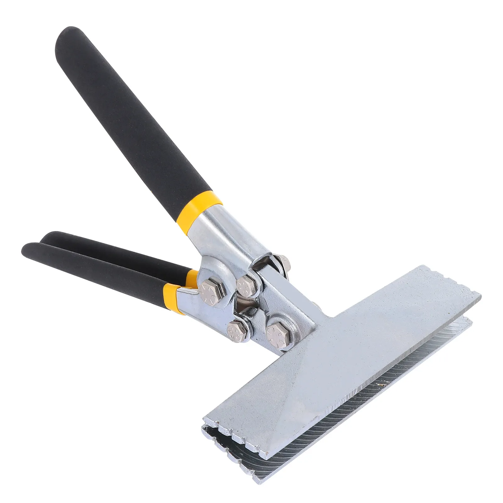 Hand Seamer Ductwork Tool Steel Sheet Metal Bending Pliers Non Slip Ergonomic Handle HVAC Fitting