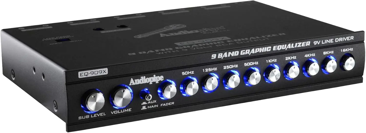 

9 Band Graphic Equalizer with 9 V LINE Driver (EQ-909X)