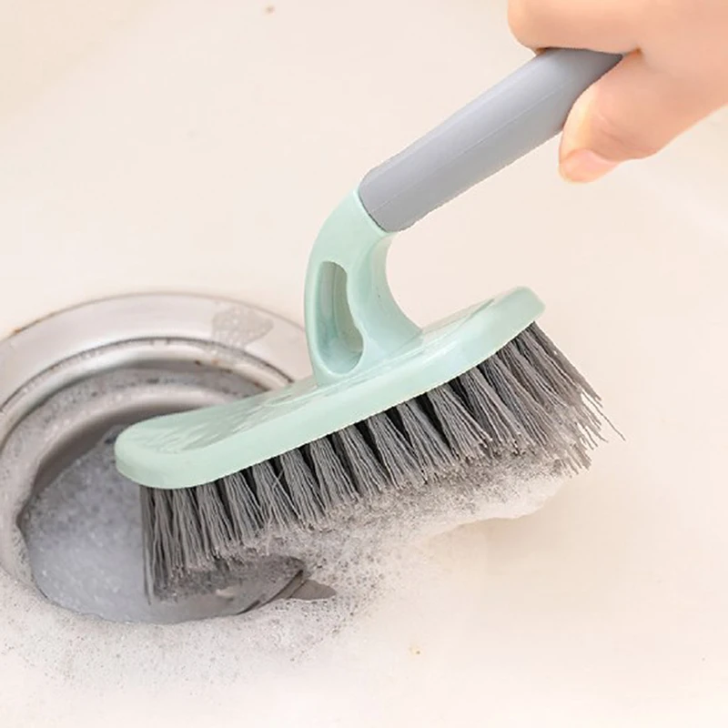 Floor Brush Bathroom Wall Washing Toilet Tile No Dead Corner Slot Brush Household Kitchen Brush Cleaning Tools