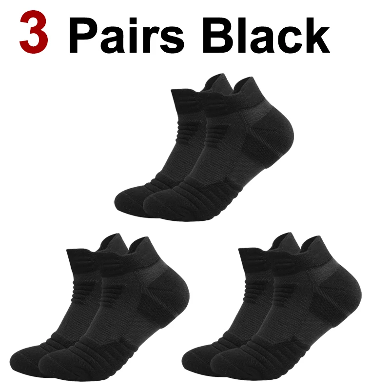 1/3/6 Paar geruchsresistente, gestrickte Frottee-Sportsocken für Herren, schweißabsorbierend, atmungsaktiv, langlebig, gepolstert, Lauf- und Basketballsocken