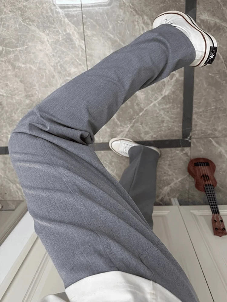 

Cleanfit ey Men's Casual Pants Loose Straight Leg American Sle Autumn Comfortable Loose Hanging Sensation Straight Tube P...