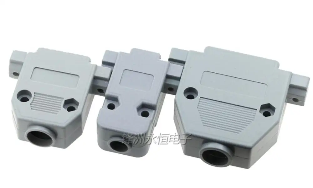 5PC DB9 DB15 DB25 DB37 Serial Port Plastic Housing 232 Shell Parallel Port Housing For DB Adapter For Circuit Board