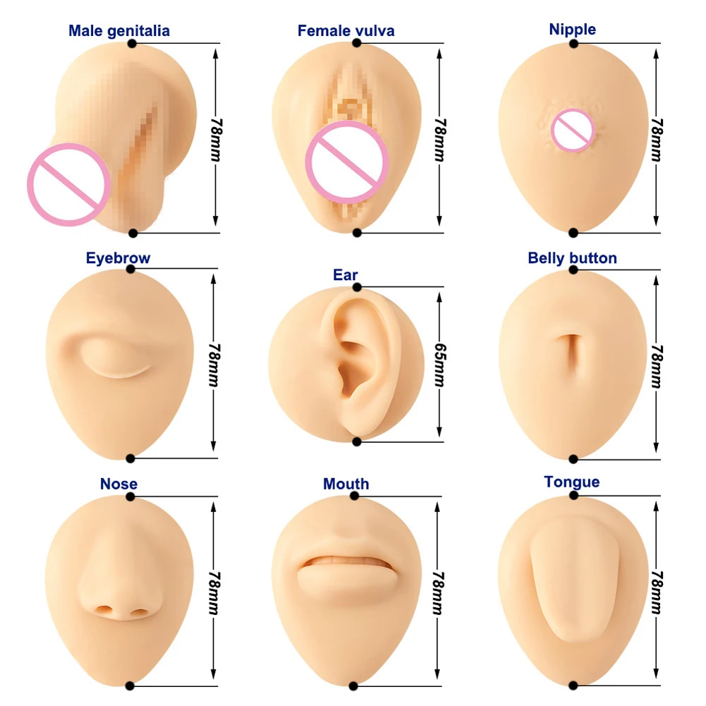 Black Flexible Silicone Human Body Model for Display