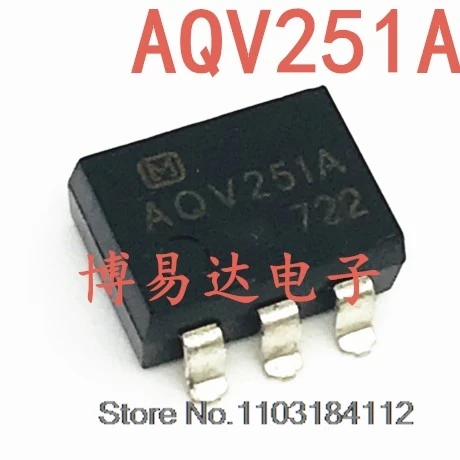 

5PCS/LOT AQV251 SOP-6 AQV251A ..,..,.Company stock