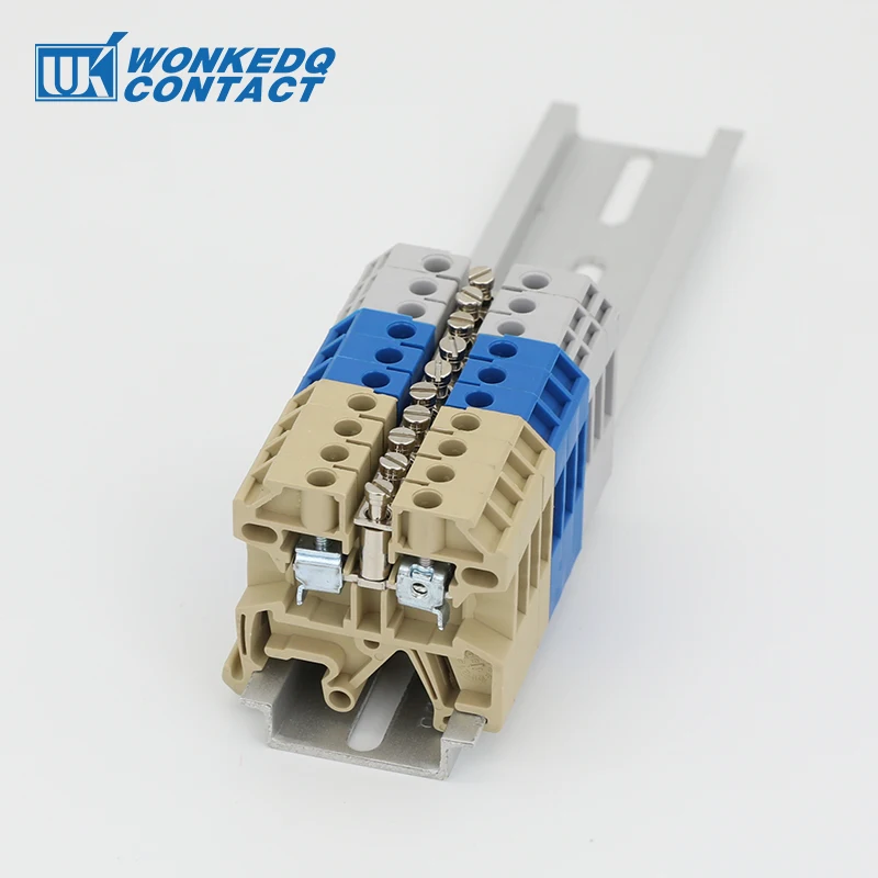 1Pc SAK2.5Q10 Wiring Jumpers For SAK2.5 SAK2.5EN Connector DIN Rail Terminal Block Accessories Fixed Bridge SAK 2.5 SAK 2.5Q-10