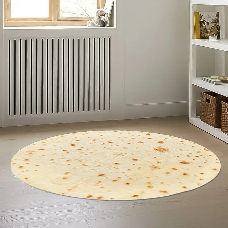 Creative funny pancake blanket lunch break funny pizza ins wind simulation fruit quilt office nap blanket