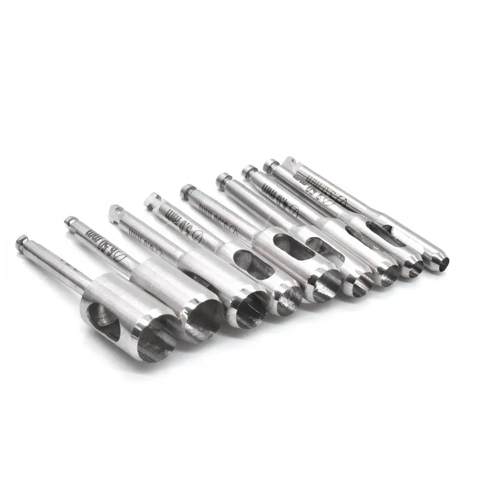 Dental Implant Tissue Punch Circular Mucotome Cutter Gingival Soft Tissue Hole Opener Bur Tool For Flapless Surgery 3.5mm-7.0mm
