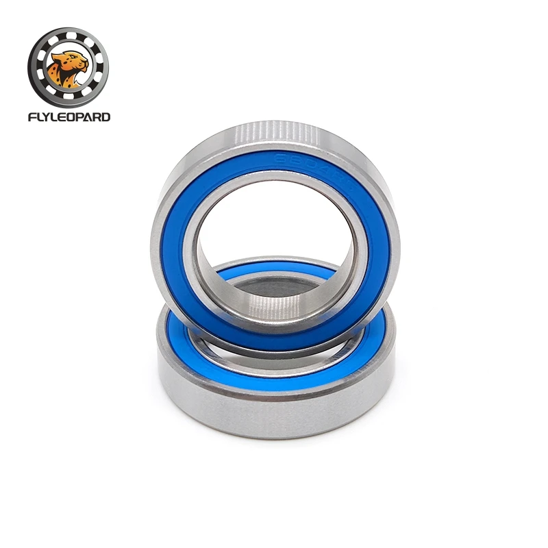 10PCS 6804RS Bearing  20x32x7 mm ABEC-7 Bicycle  Ball Bearings 6804-2RS Blue Sealed