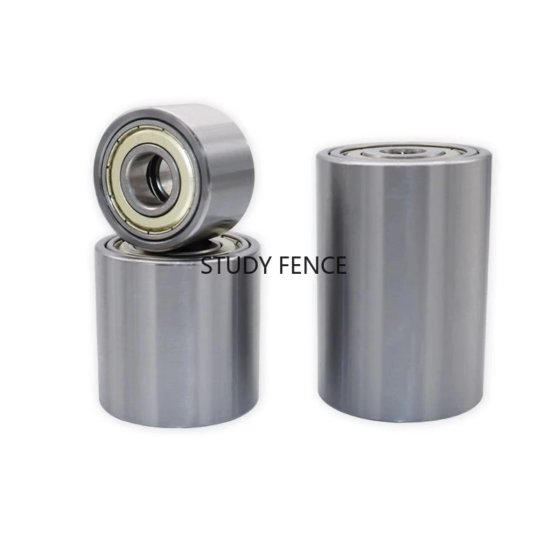 1pc Diameter 20/25/30/33 metal pulley Double bearing roller Metal driven wheel Household hardware accessories bearing