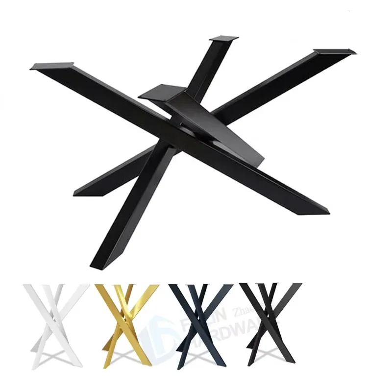 Pés de Móveis de Metal para Mesa de Jantar, Base de Mesa de Aço, Pernas de Móveis de Ferro Fundido, Pernas de Mesa Tipo Aranha para Café