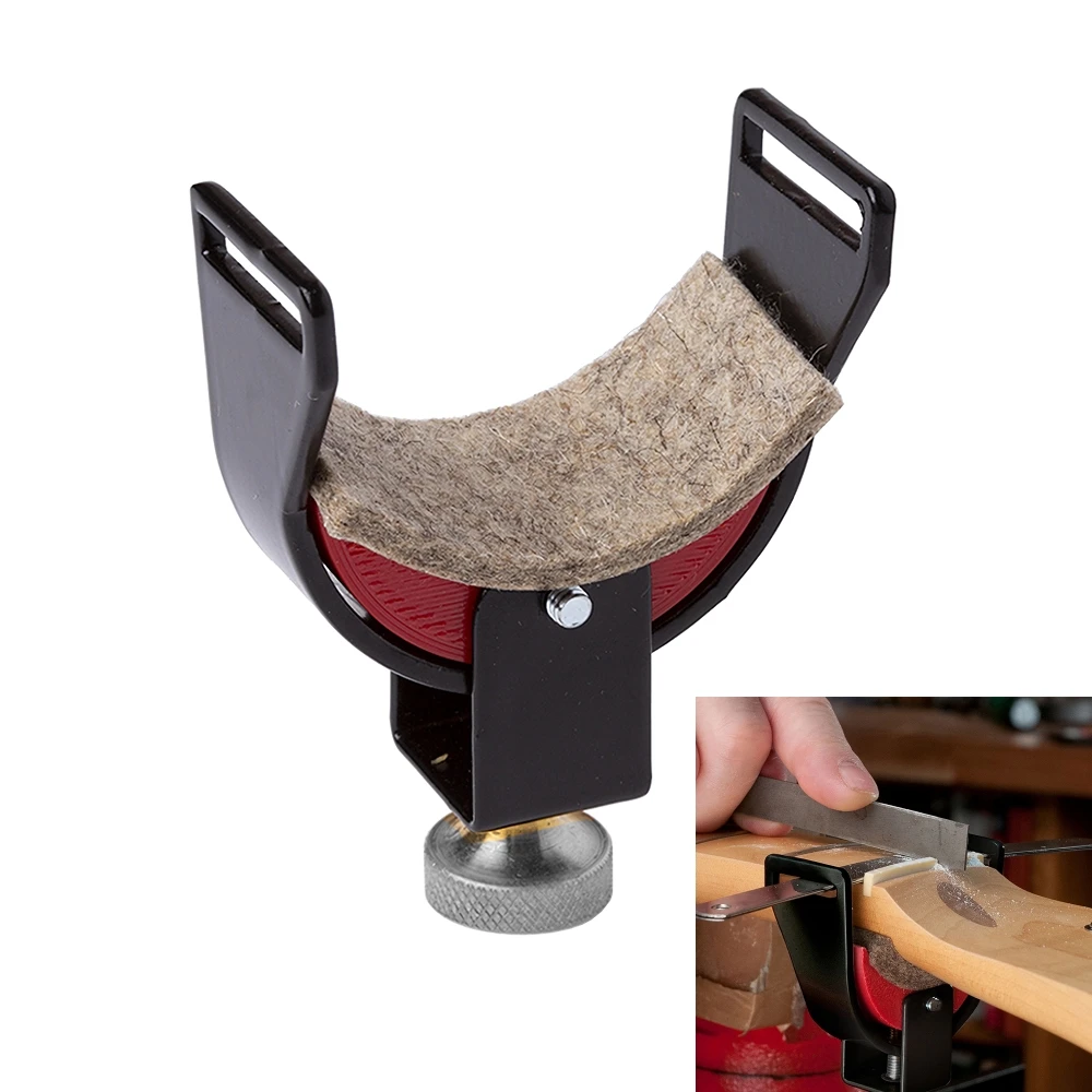folk-acoustic-guitar-string-pillow-slotted-protection-bracket-electric-guitar-pillow-height-adjustment-auxiliary-repair-tool
